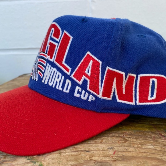 ENGLAND WORLD CUP 1994 RETRO SNAPBACK CAP - Picture 2 of 5